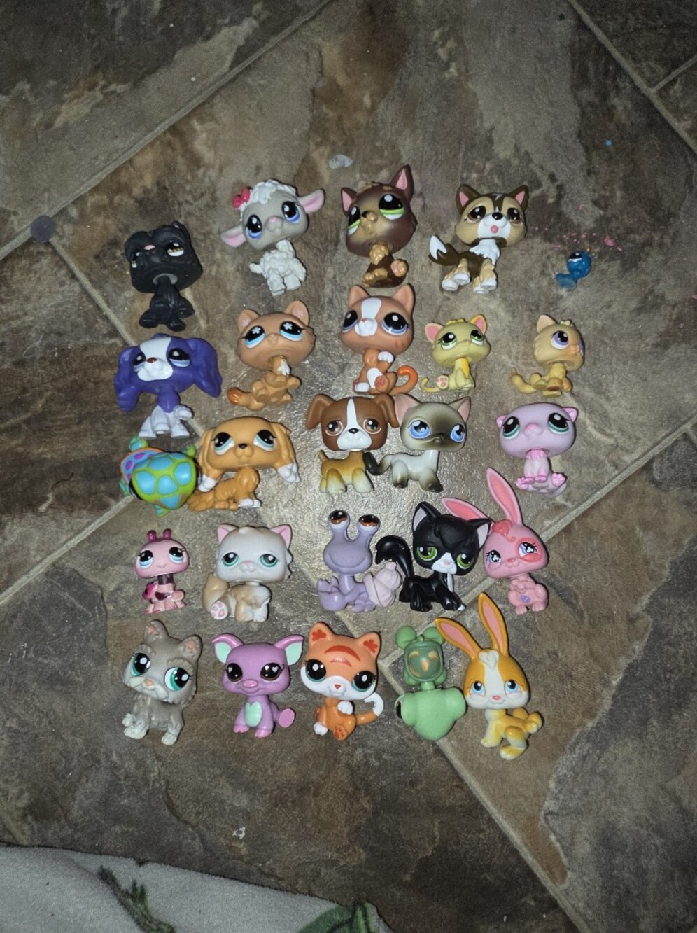 Littlest Pet Shop Assorted Small Pets Toy Lot - Multicolor